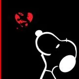 Snoopy Black and White [HeartBroken.]