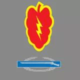 25th Infantry division (with Combat infantryman badge)