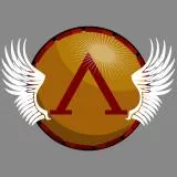 Winged Spartan Shield