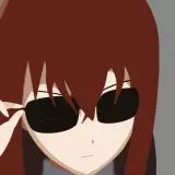 Makise Kurisu Glasses (no crescent moon)
