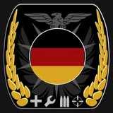 Germany Square Dogtag