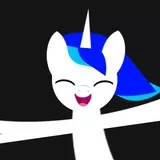 Vinyl Scratch Happy Arms Out
