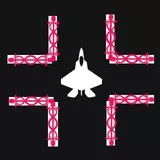 розовый крест