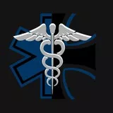 Mischling, Star of Life mit Eisernes Kreuz und Hermesstab (27.DEU EinsKtg ISAF, RettTrp 2)