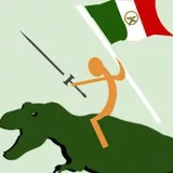 Mexican Flag on a Dino? Don't upload the last one, dammit.