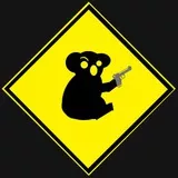 Angry koala