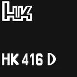 HK416D HK416  a carved seal　