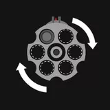 Revolver One bullet in the chamber