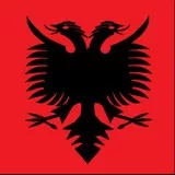 ALBANIAN FLAG.  Made it for begg