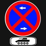 Tank parkin forbidden