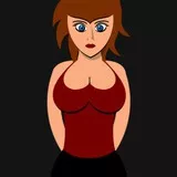 Девушка красивые глазки