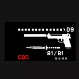 Metal Gear MGS3 Weapon Select