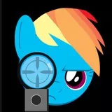 Rainbow Dash Sniper