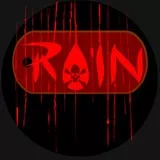 RAIN Dog Tag bloody rusty