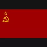old flag of soviet union 1923-1955 during stalinian era