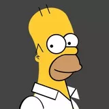 homer simpson yellow