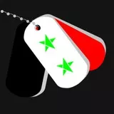 Syrian Flag Dogtag