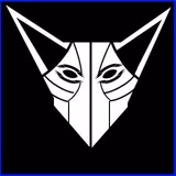 Fox with blue sleves