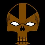 CROSSBONE MARVEL, CAPTAIN AMERICA, HYDRA, COMIC, DC, gold