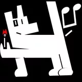 MAMBO Farting dog, fire lighter