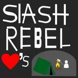 Slash Rebel likes to camp