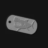 Megalodon Dogtag