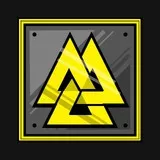 Valknut Gold (Viking, Norse Symbol)