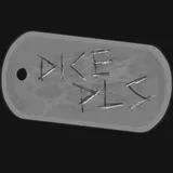 DICE PLS dogtag