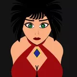 Девушка красивые глазки