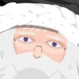 サンタクロース（ブラック）