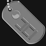 DCI emblem - dogtag Yin&Yang
