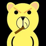 smoking bear 