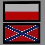 Poland and Novorossiya emblems