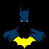 BATMAN ,DC COMICS, blue