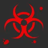 Bloody Biohazard Symbol