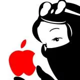 Snow White and the apple