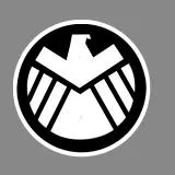 神盾局标志  黑白版