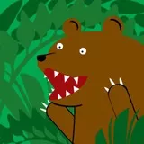 Медведь из кустов