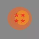 Esfera do dragão 4 estrelas.