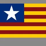 Aragonese independentist flag (Estrelada Aragonesa - Estado Aragones) - 3