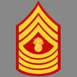 Master Gunnery Sergeant (MGySgt) Rank Insignia - Marine Corps