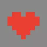 8bit heart
