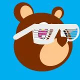 Kanye West College Dropout Bear
