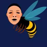 スズメバチには気をつけよう！