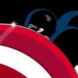 Captain America shield
