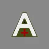 World War I WWI US Army 1st Army,Medical Hospital Patch AEF