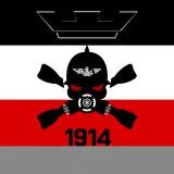 German Flag w/ German Soldier (World War 1)