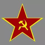 Red star/hammer and sickle