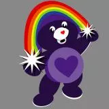 Rainbow bear
