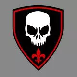 Skull and Fleur De Lis 2